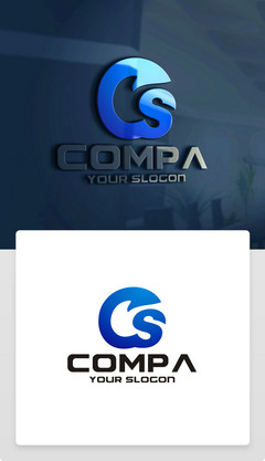 CS電子行業(yè)電子產品網絡科技LOGO設計圖片素材-高清ai模板下載(0.69MB)-電子行業(yè)logo大全-